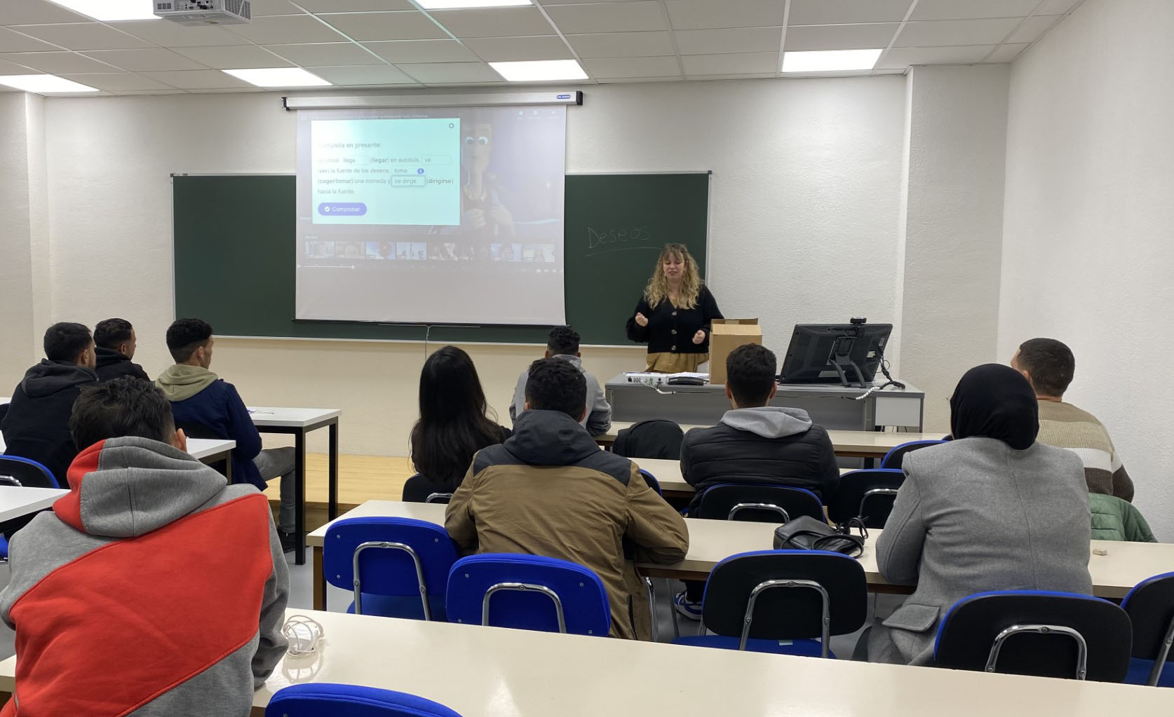 Curso en UNED Pamplona para la mejora de competencias en población migrante 